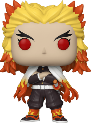 Funko Pop Animation: Demon Slayer - Kyojuro Rengoku #1308 - Sweets and Geeks