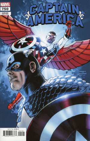 Captain America #750 (Cassaday Blue Variant) - Sweets and Geeks