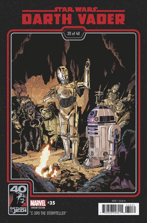 Star Wars: Darth Vader #35 (Sprouse Return Of The Jedi 40th Anniversary Variant) - Sweets and Geeks