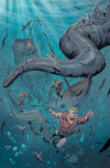 Godzilla Here There be Dragons #2 Cover RI 1:10 Kirkham Full Art Variant - Sweets and Geeks