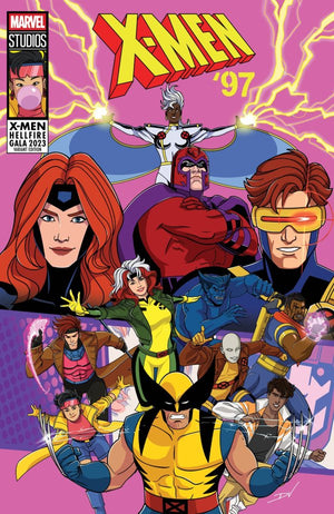 X-Men: Hellfire Gala 2023 #1 (Dan Veesenmeyer X-Men '97 Variant) - Sweets and Geeks