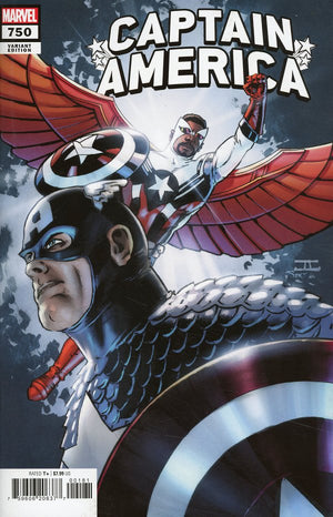 Captain America #750 (Cassaday White Variant) - Sweets and Geeks