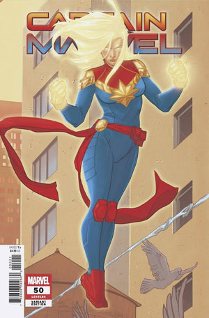 Captain Marvel #50 (Casagrande Women Of Marvel Variant) - Sweets and Geeks