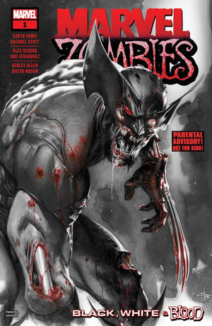 Marvel Zombies Black White & Blood #1 - Sweets and Geeks