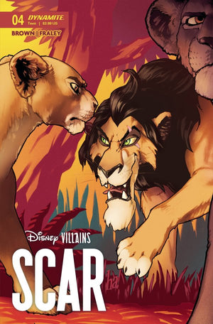 Disney Villains: Scar #4 (Cover E) - Sweets and Geeks