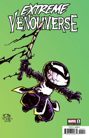 Extreme Venomverse #1 (Skottie Young Variant) - Sweets and Geeks