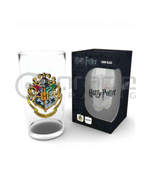 Harry Potter Hogwarts Large Glass - Sweets and Geeks