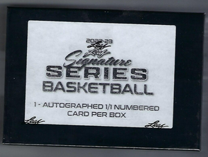 2022/23 Leaf Signature Series Basketball Hobby Box - Sweets and Geeks