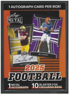 2025 Leaf Metal Football Blaster Box