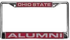 Ohio State "Alumni" Metal License Plate Frame - Sweets and Geeks
