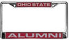 Ohio State "Alumni" Metal License Plate Frame - Sweets and Geeks