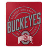 Ohio State Buckeyes 50"x60" Fleece Throw Blanket