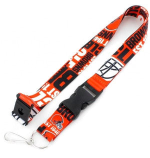 Cleveland Browns Dynamic Lanyard - Sweets and Geeks