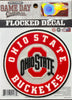 Ohio State Buckeyes Flocked Decal - Sweets and Geeks