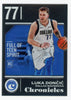 Luka Doncic 2018-19 Panini Chronicles Full of Teen Spirit #512 Rookie - front