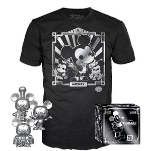 Funko Pop! Tees: Disney - Mickey The True Original 90 Years Collector's Box 2XL - Sweets and Geeks