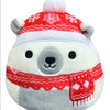 Squishmallow - Brooke the Polar Bear with Hat and Scarf