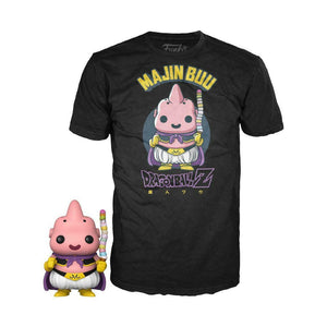 Funko Pop! Tees: Dragon Ball Z - Majin Buu (Gamestop Exclusive) - Sweets and Geeks