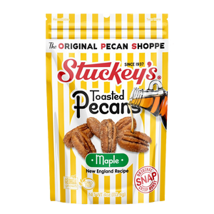 Stuckey's Candied Pecans 5oz Bags- Maple - Sweets and Geeks