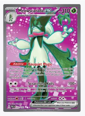 Meowscarada ex (Full Art) SV02: Paldea Evolved # 231/193 - Sweets and Geeks