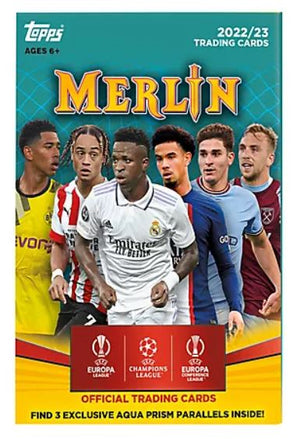 2022/23 Topps Merlin UEFA Club Competitions Blaster Box - Sweets and Geeks