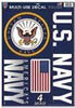 US Navy Multi-Use Decals 11"x17" - Sweets and Geeks