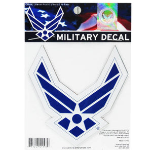 US Air Force Embossed Logo Decal - Sweets and Geeks