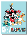 Mickey and Friends Crew Metal Sign - Sweets and Geeks