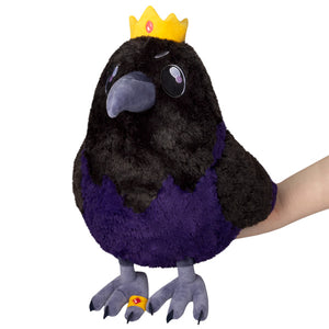 Mini Squishable King Raven (7") - Sweets and Geeks