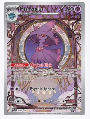 Mismagius (Illustration Rare) SV02: Paldea Evolved # 212/193 - Sweets and Geeks