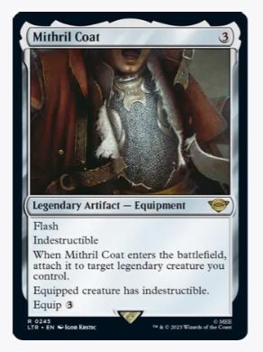 Mithril Coat - Universes Beyond: The Lord of the Rings: Tales of Middle-earth - #0245 - Sweets and Geeks