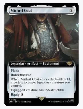 Mithril Coat (Extended Art) - Universes Beyond: The Lord of the Rings: Tales of Middle-earth - #0379 - Sweets and Geeks