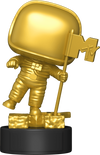 Funko Pop! Icons: MTV - MTV Moon Person (Gold Metallic) (Funko Hollywood Exclusive) #18 - Sweets and Geeks