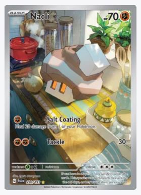 Nacli (Illustration Rare) SV02: Paldea Evolved # 220/193 - Sweets and Geeks