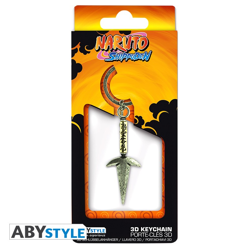 Naruto Shippiden - Fourth Hokage Kunai 3D Metal Keychain