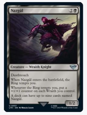Nazgul (0337) - Universes Beyond: The Lord of the Rings: Tales of Middle-earth - #0337 - Sweets and Geeks