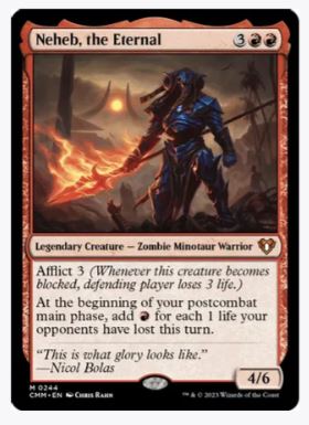 Neheb, the Eternal - Commander Masters  - #0244 - Sweets and Geeks