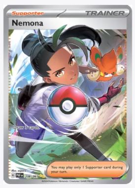 Nemona (Special Illustration Rare) SV: Paldean Fates #238/091 – Sweets and  Geeks