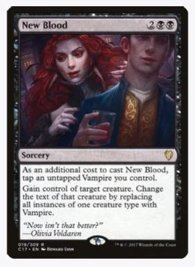 New Blood - Commander 2017 - #019/309 - Sweets and Geeks