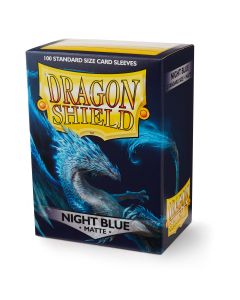 Dragon Shield Matte Sleeves 100ct - Night Blue - Sweets and Geeks