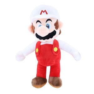 Super Mario Fire Mario 16" Plush - Sweets and Geeks