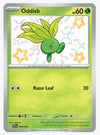 Oddish (Shiny Rare) - SV: Paldean Fates # 092/091