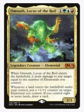 Omnath, Locus of the Roil - Core Set 2020 - #216/280 - Sweets and Geeks