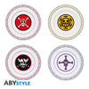 One Piece Pirate Emblems Plate Set - Sweets and Geeks