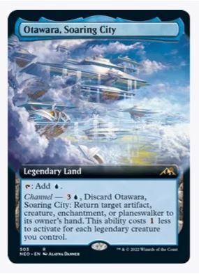 Otawara, Soaring City (Extended Art) - Kamigawa: Neon Dynasty - #503 - Sweets and Geeks