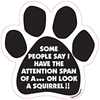 Paw Magnets - Some People Say I Have The Attention Span Of A... Oh Look A Squirrel!