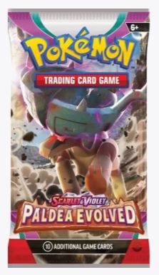 Scarlet & Violet Paldea Evolved Booster Pack (Pre-Sell 6-5-23) - Sweets and Geeks
