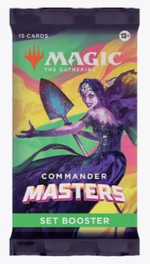 Commander Masters - Set Booster Pack Sweets and Geeks Commander Masters - Set Booster Pack Sweets and Geeks