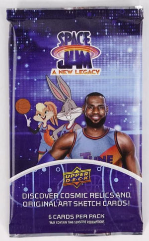 2021 Upper Deck Space Jam 2 Hobby Pack - Sweets and Geeks