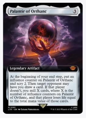 Palantir of Orthanc (Extended Art) - Universes Beyond: The Lord of the Rings: Tales of Middle-earth - #0247 - Sweets and Geeks